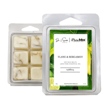 Load image into Gallery viewer, Ylang &amp; Bergamot Soy Wax Melts with 100% Pure Essential Oil
