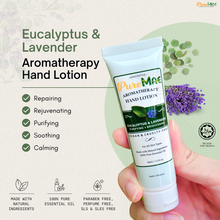 Load image into Gallery viewer, PureMAE Eucalyptus &amp; Lavender Hand Lotion for Repair, Purification &amp; Rejuvenation (30ml)
