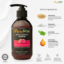 Load image into Gallery viewer,  PureMAE Aromatherapy Rose Geranium &amp; Cedarwood Shampoo
