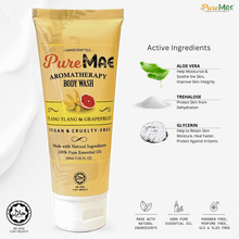 Load image into Gallery viewer, PureMAE Aromatherapy Body Wash Ylang Ylang &amp; Grapefruit 100ml
