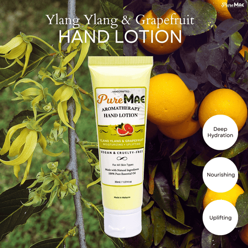  PureMAE Aromatherapy Hand Lotion Ylang Ylang & Grapefruit