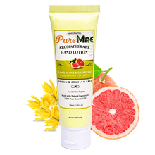 Load image into Gallery viewer,  PureMAE Aromatherapy Hand Lotion Ylang Ylang &amp; Grapefruit
