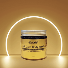 Load image into Gallery viewer, PureMAE Aromatherapy 24k Gold Body Scrub
